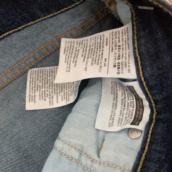 LEVI's 505 Straight Leg Jeans, Size 5/6 - Picture 4 of 8